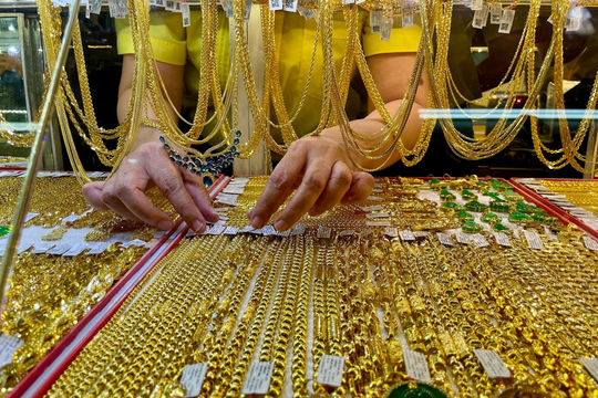 Giá vàng chiều 7/9/2026: SJC, DOJI, PNJ, Phú Quý, BTMC, BTMH và Mi Hồng