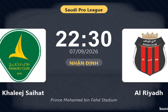 Nhận định Al Khaleej Saihat vs Al Riyadh: Chủ nhà tìm lại chiến thắng