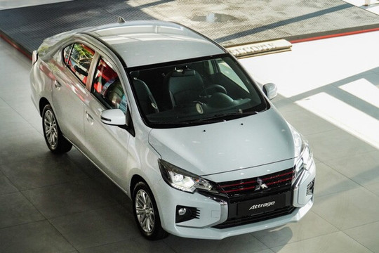 Đánh giá Mitsubishi Attrage CVT và MT tháng 9/2026: Mức giá lăn bánh kèm ưu đãi mới nhất