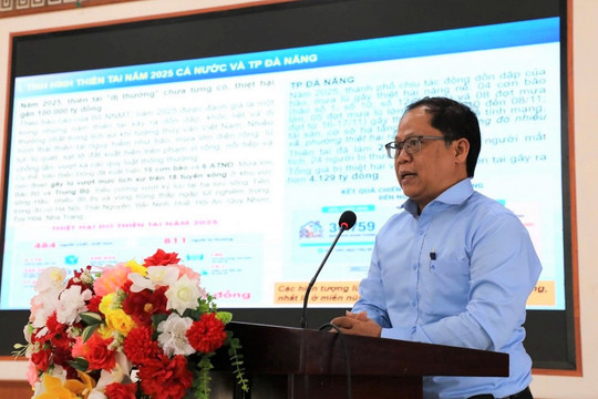 Truyền thông phòng tránh, giảm nhẹ thiên tai cho người dân vùng hạ du sông Vu Gia
