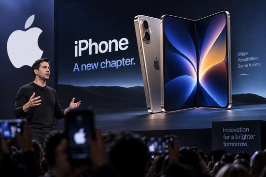 Apple sắp ra mắt chiếc iPhone màn hình gập: Liệu mức giá 2.000 USD có cản bước người dùng?