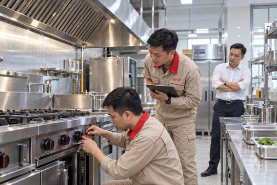 BepAZ - Chuyên thiết kế nhà hàng tại Đà Nẵng