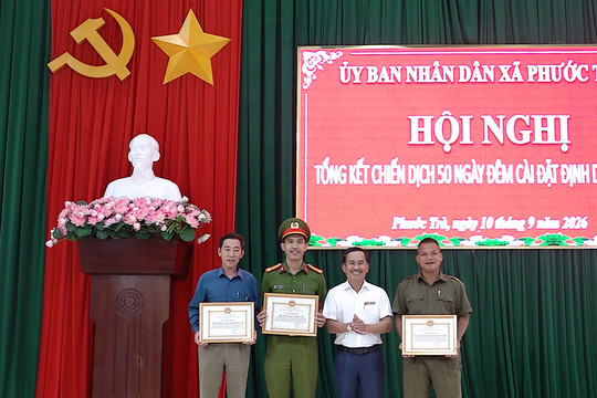 Xã Phước Trà có 4.158 công dân cài đặt tài khoản VNeID