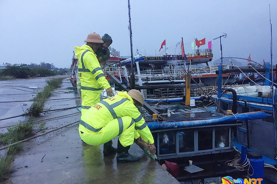 Tăng cường công tác phòng, chống, ứng phó mưa lớn đối với giao thông đường thủy nội địa