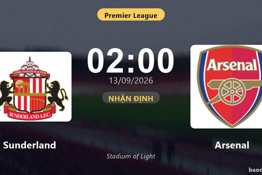 Nhận định Sunderland vs Arsenal: Cơ hội bám đuổi ngôi đầu