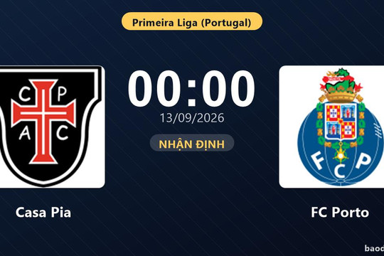 Nhận định Casa Pia vs FC Porto: Chủ nhà tìm lại chiến thắng