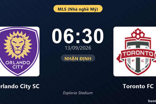 Nhận định Orlando City SC vs Toronto FC: Hứa hẹn màn đôi công