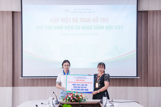 Trường đại học tiếp sức sinh viên khó khăn