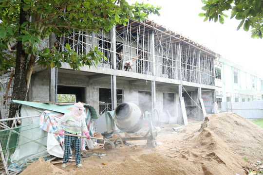 Thượng Đức đẩy nhanh thi công dự án đầu tư công