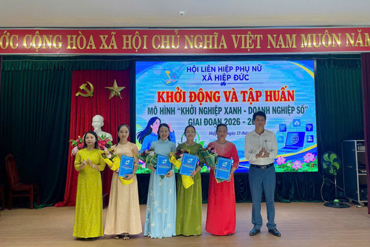 Hiệp Đức ra mắt mô hình “Khởi nghiệp xanh - Doanh nghiệp số”