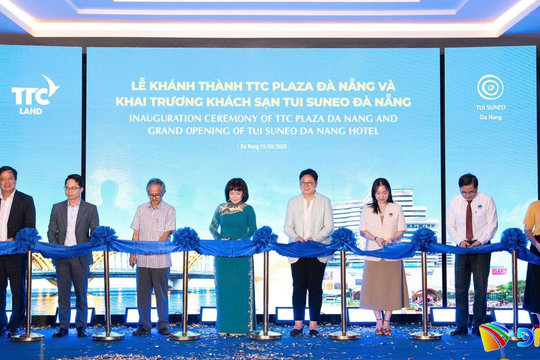 Công ty CP Địa ốc Sài Gòn Thương Tín khánh thành dự án TTC Plaza Đà Nẵng