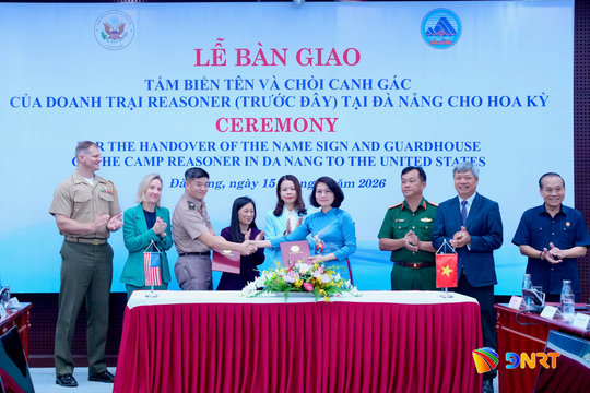 Đà Nẵng bàn giao hiện vật của doanh trại Reasoner trước đây cho Hoa Kỳ