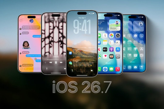 Apple chính thức phát hành iOS 26.7 vá lỗ hổng bảo mật: Lựa chọn tối ưu trước thềm iOS 27