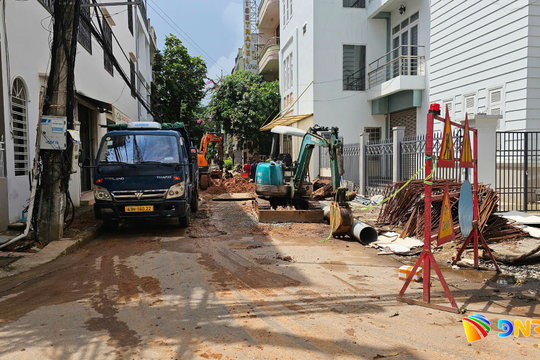 Bảo đảm an toàn thi công đường Tống Phước Phổ