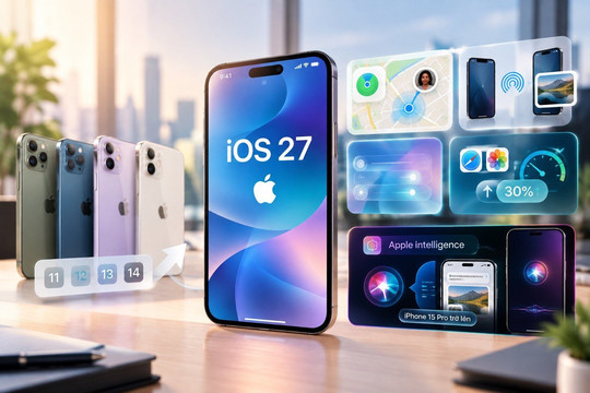 Nâng cấp iOS 27 cho iPhone đời cũ: Đánh giá chi tiết hiệu năng và khác biệt tính năng AI