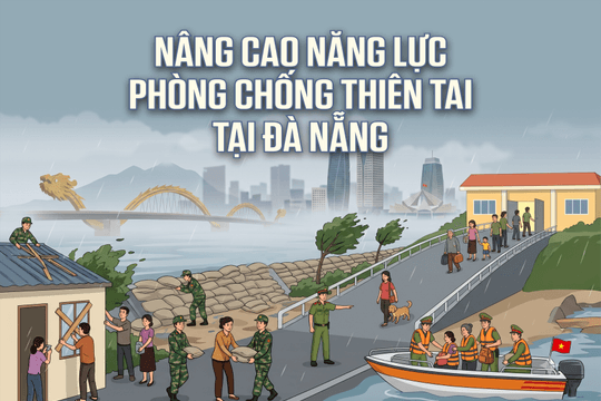 [Infographic] - Nâng cao năng lực phòng chống thiên tai tại Đà Nẵng