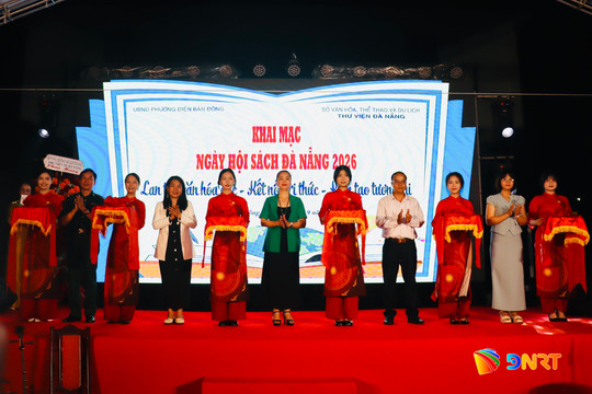 Khai mạc ngày hội sách Đà Nẵng tại phường Điện Bàn Đông