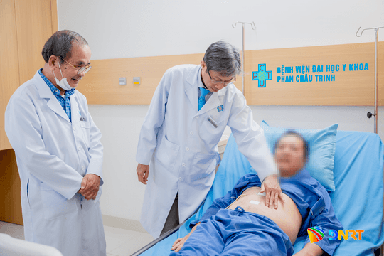 Phẫu thuật nội soi 5 giờ cứu bệnh nhân có ca gan mật phức tạp
