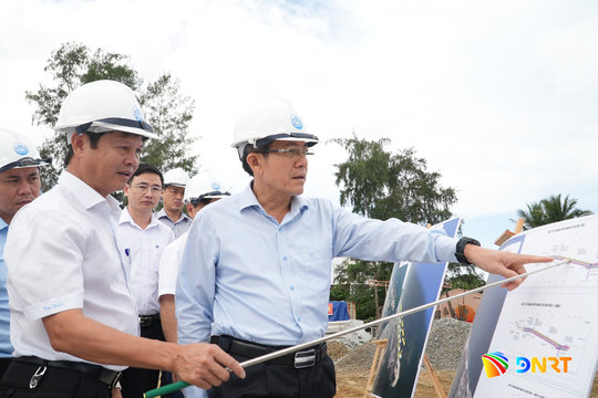 Phó Chủ tịch UBND thành phố Trần Nam Hưng kiểm tra tiến độ các dự án trọng điểm