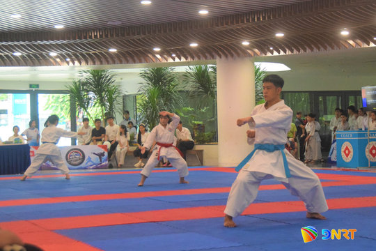 Hơn 250 võ sinh tranh tài Giải các câu lạc bộ Nghĩa Dũng Karate phân đường Đà Nẵng 3