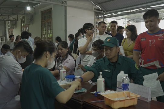 Quế Phước, Nông Sơn vận động gần 200 đơn vị máu