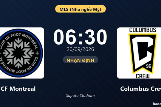 Nhận định CF Montreal vs Columbus Crew: Cuộc chiến nhóm cuối