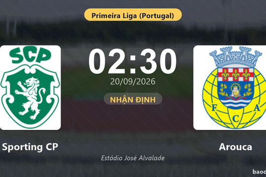 Nhận định Sporting CP vs Arouca: Cơ hội bám đuổi ngôi đầu
