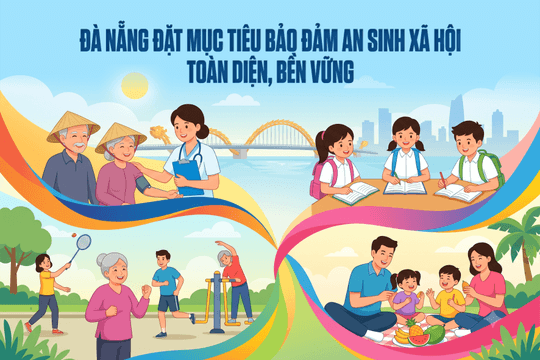 [Infographic] - Đà Nẵng đặt mục tiêu bảo đảm an sinh xã hội toàn diện, bền vững