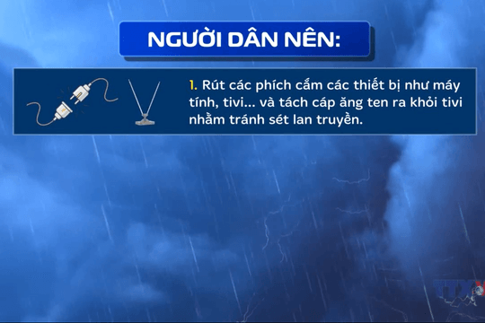 Hướng dẫn an toàn điện khi trời mưa bão, ngập nước