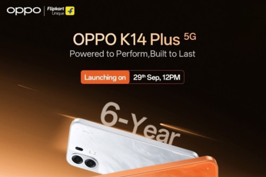 Điện thoại OPPO K14 Plus lộ diện: Pin 8.000 mAh, màn hình 144Hz và chuẩn kháng nước IP69K