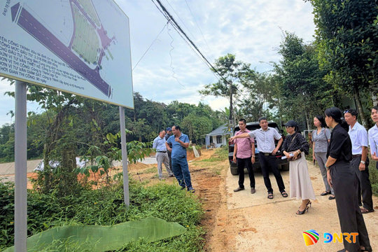 Xã Tiên Phước đôn đốc đẩy nhanh tiến độ các công trình trọng điểm