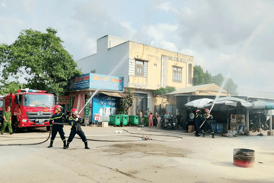 Chủ động phòng ngừa cháy, nổ từ cơ sở