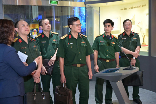 MB đón đoàn kiểm tra chuyên đề cải cách hành chính và chuyển đổi số của Bộ Quốc phòng