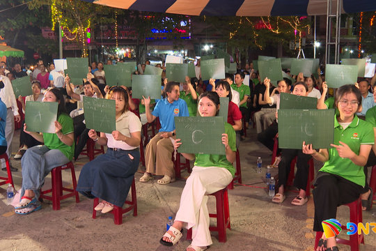 Sôi động cuộc thi rung chuông vàng tìm hiểu chính sách BHXH, BHYT và nông nghiệp, nông dân