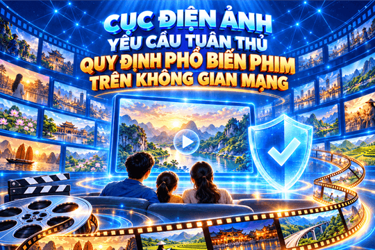 [Infographic] Quy định phổ biến phim trên không gian mạng