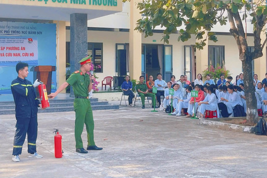 Thành lập Trung tâm Giáo dục cộng đồng về phòng cháy, chữa cháy và cứu nạn, cứu hộ