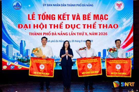 Khen thưởng nhiều tập thể, cá nhân xuất sắc tại Đại hội Thể dục thể thao thành phố Đà Nẵng năm 2026