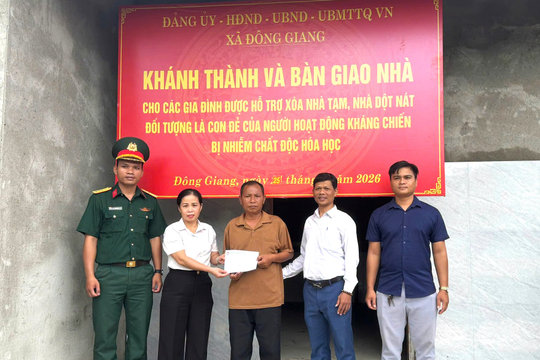 Tăng tốc xóa nhà tạm cho người có công