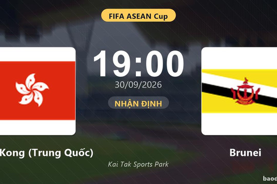 Nhận định Hong Kong (Trung Quốc) vs Brunei: Cơ hội bám đuổi ngôi đầu