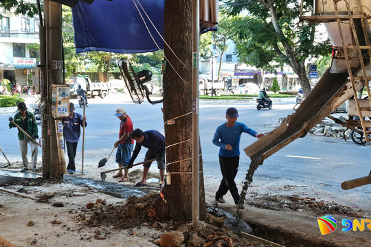 Đà Nẵng chấn chỉnh đào xới vỉa hè, bảo đảm an toàn sinh hoạt cho người dân