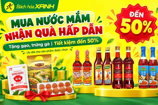 Mẹo săn khuyến mãi nước mắm nhận quà tặng gạo và trứng gà giúp giảm bớt tiền chợ hiệu quả
