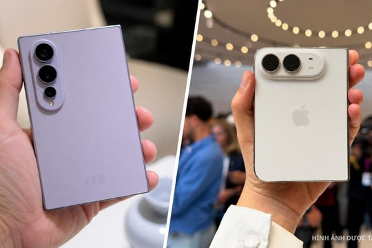So sánh giữa 2 dòng điện thoại gập: Z Fold 8 và iPhone Duo