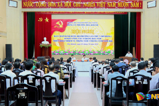 9 tháng, phường Hòa Khánh kết nạp 111 đảng viên mới