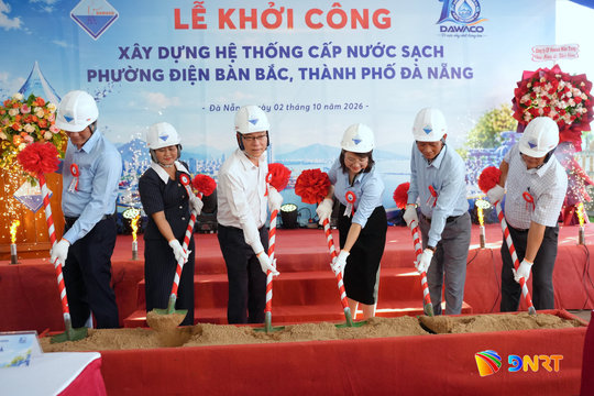 Khởi công xây dựng hệ thống cấp nước sạch tại Điện Bàn Bắc