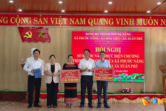 Hơn 560 triệu đồng hỗ trợ xã kết nghĩa Phước Năng