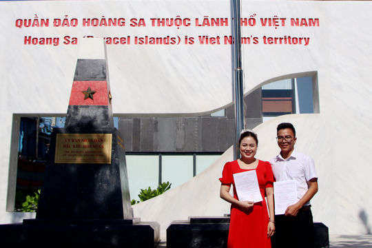 Trong tình yêu lớn với Hoàng Sa