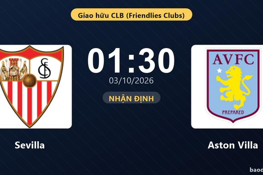 Nhận định Sevilla vs Aston Villa: Điểm tựa sân nhà