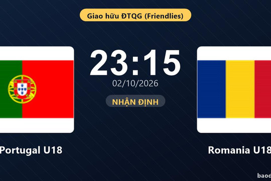 Nhận định Portugal U18 vs Romania U18: Hứa hẹn màn đôi công