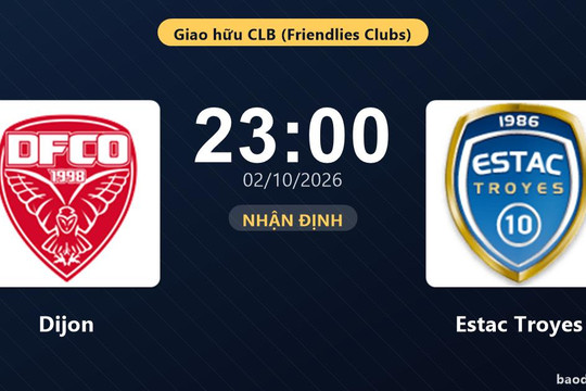 Nhận định Dijon vs Estac Troyes: Điểm tựa sân nhà