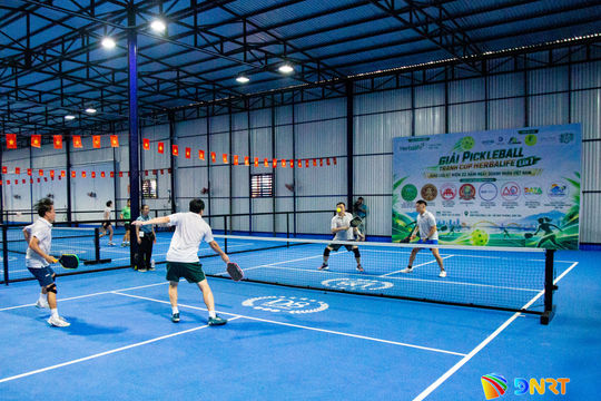 96 vận động viên tranh tài tại Giải Pickleball tranh Cúp Herbalife lần 1